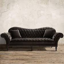 Club 96 Tufted Upholstered Sofa In Cannes Charcoal Sofa Upholstered Sofa Interior Design Furniture