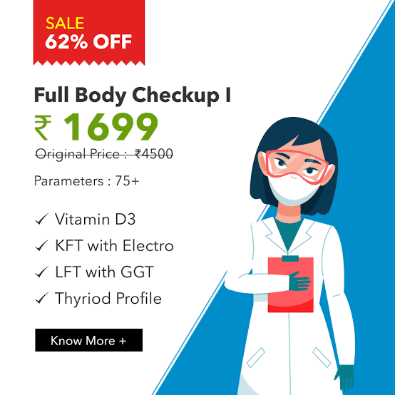 Full body blood test product image