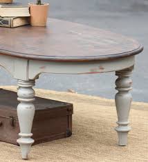 Oval Coffee Table With Wood Top Painted Coffee Tables Refurbished Coffee Tables Coffee Table