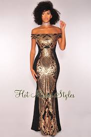 Blackfridaycity.com has been visited by 10k+ users in the past month Black Gold Victorian Sequins Off Shoulder Gown Gold And Black Dress Gold Formal Dress Black And Gold Prom Dress