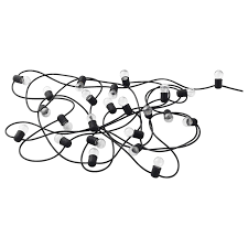 Utsund Lichterkette 24 Led Fur Draussen Schwarz Ikea Deutschland Led Lichterkette Led Lichterkette