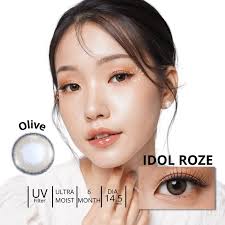 Jual Softlens Sisse Lens IDOL ROZE Olive Normal hingga Minus -6.00