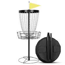24 Chain Portable Disc Golf Basket Disc Golf Target With Carrying Bag Walmart Com Disc Golf Basket Portable Disc Golf Basket Disc Golf