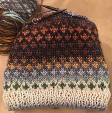 So those are some ideas for first time circular knitting. Ravelry First Time Fair Isle Cap Pattern By Wendy Ellis