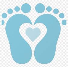 Download Baby Footprints Clipart Ba Footprint Clip Art Clipartsco Baby Feet With Heart Clip Art Free Transparent Png Clipart Images Download