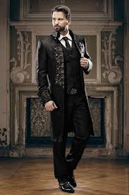 Steampunk Gehrock Ausgefallener Hochzeitsanzug Fancy Suit Steampunk Clothing Fashion