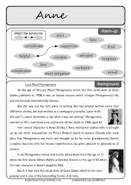 Anne Of Green Gables Free Packet