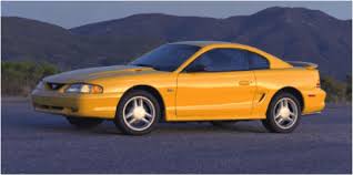 Image result for Sunlight Yellow 1964 Mustang