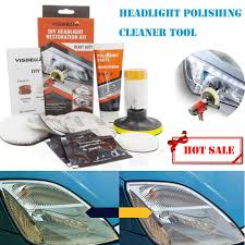 Car Headlight Lens Restoration Repair Kit Professional Polishing Cleaner Tool Buy At A Low Prices On Joom E Commerce Platform