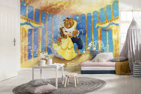 Beauty And The Beast Wall Mural Wallpaper Disney Buy It Now Mural Wallpaper Disney Wall Murals Wall Murals