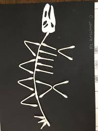 Dinosaur Art With Q Tips Dinosaur Crafts Kids Dinosaur Crafts Dinosaur Art Projects