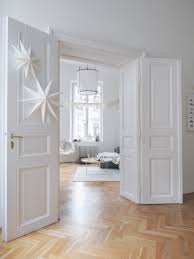 A Scandinavian Inspired Apartment In A Vintage Vienna Building French Doors Interior Home Interior Design School