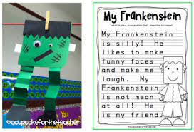 Good number activities for kindergarten kids under free printable worksheet math works ota. My Frankenstein A Craftivity Halloween Kindergarten Halloween Classroom October Classroom