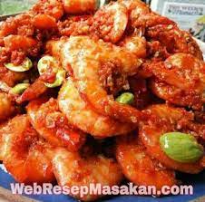 Udang Balado Pete Padang Enak Resep Udang Resep Masakan Makanan