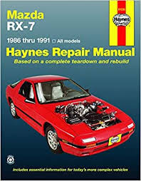 Engine swapped cars, ls or otherwise are welcome to post. Mazda Rx 7 1986 Thru 1991 All Models Haynes Manuals Amazon De Haynes John Fremdsprachige Bucher