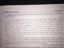 Repetiţia verbului duc exprimă timpul îndelungat al desfăşurării acţiunii, iar verbul sună arată impresia puternică pe care o produce sunetul cornului. Am Nevoie Urgent De Rezolvarea Acestui Exercitiu Rolul Verbelor La Imperfect Multumesc Aniticipat Brainly Ro