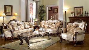 A wide variety of french provincial sofas options are available to you, such as. Marseille French Provincial Beige Chenille Sofa Loveseat Set Brown Finish Ruang Tamu Mewah Desain Ruang Tamu Furniture