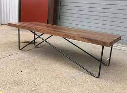 Long should table legs be. Asymmetrical Hairpin Coffee Table Legs Set Of 4 Etsy