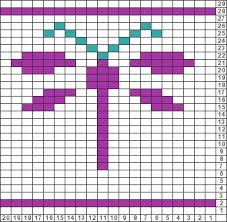 Tricksy Knitter Charts Dragonfly By Valwaltzing Leather