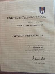 Naib canselor, profesor emiritus datuk dr hassan said, berkata 12 subjek yang disenaraikan adalah senibina dan alam. Behind The Truth Possibilities Pengalaman Dapat Anugerah Dekan Anugerah Naib Canselor Di Uitm