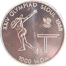 Maybe you would like to learn more about one of these? 1000 Won Table Tennis South Korea Numista