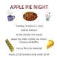 Apple Pie Night event image