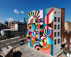 A Pop Of Color On Public Spaces Murals Street Art Mural Wall Art Mural Art