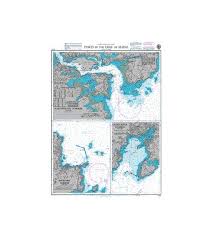 British Admiralty Nautical Chart 2487 Ports In The Gulf Of Maine