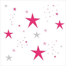 Chambre peinture rose fushia et grise. Stickers Etoiles Magiques Fushia Et Gris Lili Pouce Stickers Appliques Frises Tapis Luminaires Lampes Suspensions Enfant
