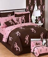 Browning Pink Buckmark Bedding Sets Brown Comforter Sets Comforter Sets Bedding Sets