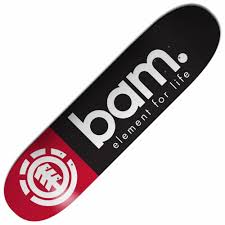 Born september 28, 1979) is an american skateboarder, stunt performer, television personality, and filmmaker. Element Skateboards Bam Margera Black Red Skateboard Deck 8 25 Skateboards From Native Skate Store Uk