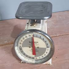 Some digital kitchen scales can track calories, sodium and cholesterol. Retro Vintage Hanson Metal Kitchen Scales 1371 Tramps Vintage Decorative