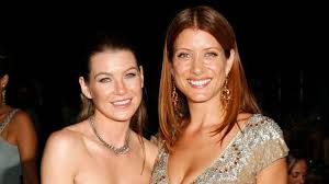 Ellen pompeo reacts to a fan who voiced disapproval with grey's anatomy's season 17 angelina jolie and ellen pompeo grab dinner together: Ellen Pompeo And Kate Walsh Pay Tribute To Iconic Grey S Anatomy Scene 15 Years Later Entertainment Tonight