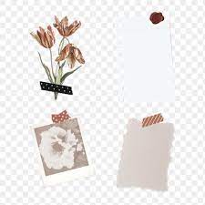 Floral Feminine Collage With Washi Tape Design Element Premium Image By Rawpixel Com Marinemynt Abstract Paper Free Hand Drawing Aesthetic Stickers