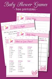 Free printable shower games are the perfect way to stretch your baby shower budget. 8 Free Printable Baby Shower Games For Girls Simply Stacie