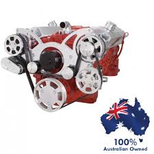 For an animal that livens ina desert they are fctory performance heads and are worth a mint. Gm Holden Chevy Sbc 283 350 400 Engine Serpentine Kit Ac Air Compressor Alternator Power Steering Pulley And Brackets For Electric Water Pump