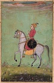Portrait Of A Golconda Prince Ca 1660 70 Islamic Musee Guimet Paris This Work Is Featured In Our Sultans Of Deccan India Illustration Cizimler Muzeler