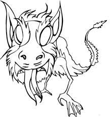 It is a huge and scary monster with a strange head and creepy smile. 25 Free Monster Coloring Pages Printable