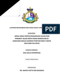 Download free majlis daerah pendang logo vector logo and icons in ai, eps, cdr, svg, png formats. Laporan Bergambar Bagi Kerja