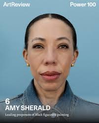 The painter Manuela Solano, who features