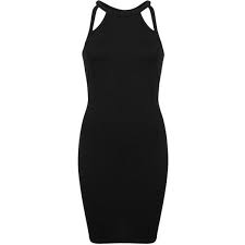 Miss Selfridge Black Cutout Bodycon Dress 21 Liked On Polyvore Featuring Dresses Black B Black Cutout Dress Short Black Cocktail Dress Black Short Dress
