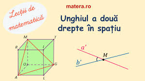 Orice tetraedru a poate fi completat la un paralelipiped astfel: Unghiul A Doua Drepte In Spatiu Unghiul Dintre Doua Drepte Necoplanare