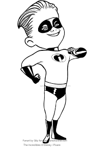 Or else, do online coloring directly from your tab, ipad or on our web feature for this dash from the incredibles coloring page. Incredibles Dash Parr Flash Coloring Page