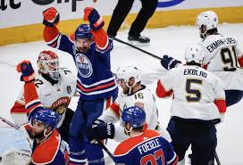 Oilers rout Panthers 8-1 in Game 4 to avoid being swept in Stanley Cup  Final