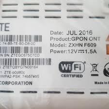 Of course, you can build a strong hash password with special. Jual Modem Router Gpon Ont Zte Zxhn F609 Di Lapak Maximus Ltd Bukalapak