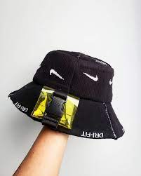 Art Nike Bucket Hat I Made With Socks Streetwear Hat Fashion Streetwear Accessories Bucket Hat Fashion