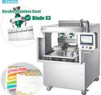 Commercial Tort Swiss Cake Roll Square Slice Cutter Machine ...