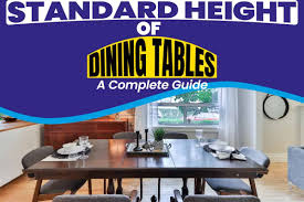 If the ceiling is higher, the recommended standard is to raise the chandelier 3 inches for each additional foot of ceiling height. Standard Height Of Dining Tables A Complete Guide Monkey Business