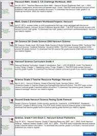 5th Grade Harcourt Science Workbook Answer Key Pdf Free