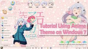 There are 10 background images of 1920 x 1200 widescreen resolution in the theme. Tutorial Using Anime Theme For Windows 7 Full Youtube